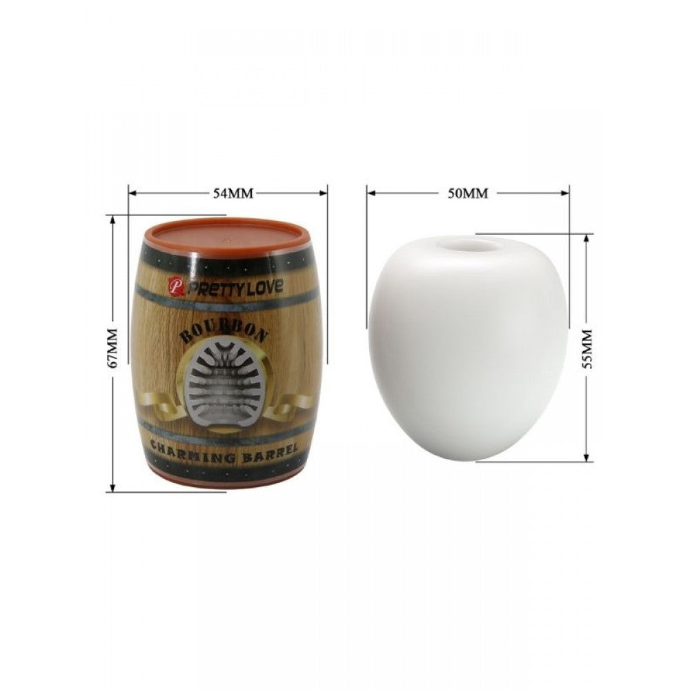 Pleasure Barrel - Dokulu Mastürbatör