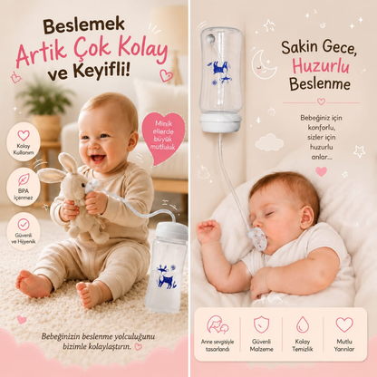 TEST-ELLER SERBEST BEBEK BİBERONU