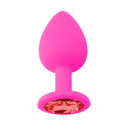 Backpart Taşlı Silikon Anal Tıkaç