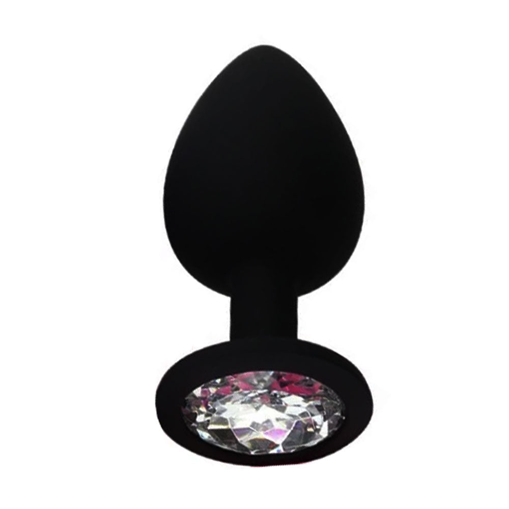 Backpart Taşlı Silikon Anal Tıkaç