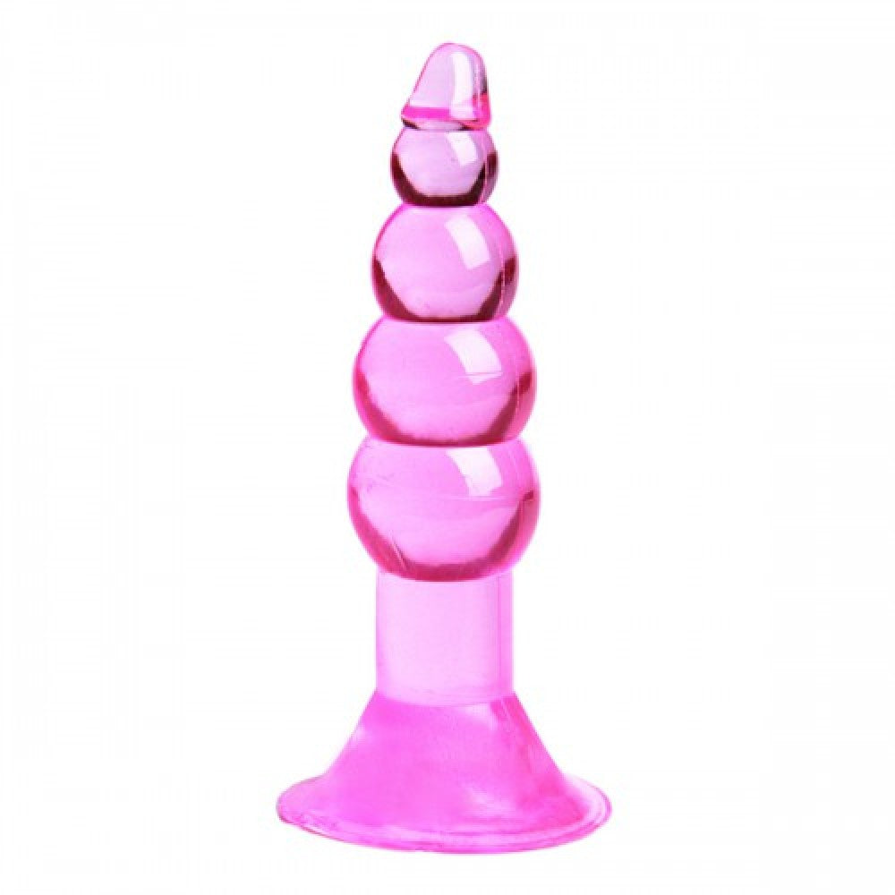 Backpart Boğumlu Vantuzlu 11.5cm Anal Tıkaç